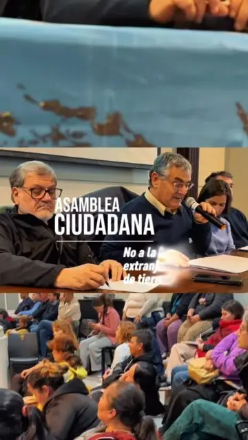 🚨 Rosario se organiza para defender la tierra y la soberanía.
Una multitudinaria asamblea ciudadana realizada en la Facultad de Ciencias Médicas de la UNR reunió a organizaciones, personalidades y vecinos que resolvieron impulsar una gran jornada de rechazo a la ley de extranjerización de tierras.
📅 Jueves 6 de agosto
🕛 12:00 hs | Concentración en Plaza San Martín
🚶♀️🚶♂️ 18:00 hs | Marcha al Monumento Nacional a la Bandera
📢 Mirá el resumen de esta histórica asamblea y sumate. ¡La tierra no se vende, la soberanía se defiende! 🇦🇷